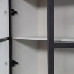 VTwonen Vitrinekast Basic Mist - 101x230x40 cm