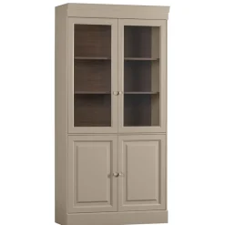 VTwonen Vitrinekast Chow Greige - 105x215x40 cm