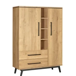 Wandkast Batenburg Naturel - 120x170x45 cm