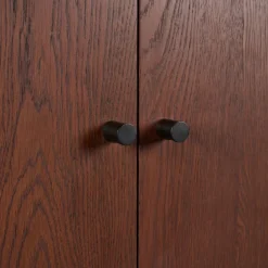 Wandkast Boogie Donkerbruin - 90x120x43 cm