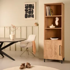 Wandkast Culemborg Naturel - 60x200x45 cm