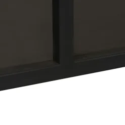 Wandkast Lennard Zwart - 120x195x35 cm