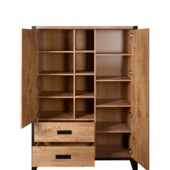 Wandkast Tilburg Naturel - 120x170x45 cm