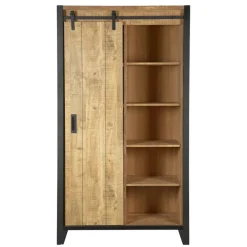 Wandkast Tilburg Naturel - 109x190x45 cm