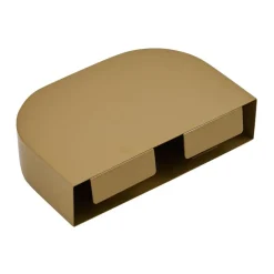 Wandplank Disk Mosterd - 30x20 cm