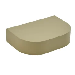 Wandplank Disk Olijfgroen - 30x20 cm