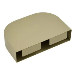 Wandplank Disk Olijfgroen - 30x20 cm