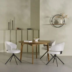 Wandrek Aurano Mango / Zwart - Ø 60 cm