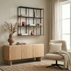 Wandrek Branco Zwart - 105x105 cm