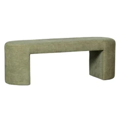 WOOOD Bank Jacob Olijfgroen - 130x46 cm