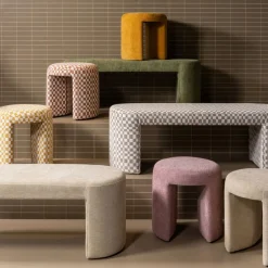 WOOOD Bank Jacob Zand - 130x46 cm