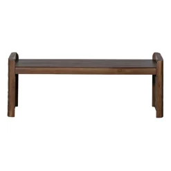 WOOOD Bank Prop Bruin - 120 cm