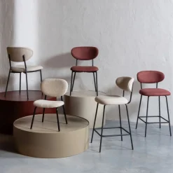 WOOOD Barkruk Kjeld Beige