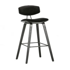 WOOOD Barkruk Senn Zwart