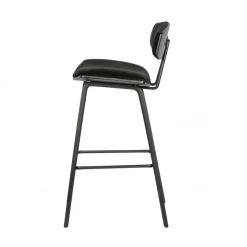 WOOOD Barkruk Senn Zwart