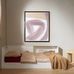 WOOOD Bed Carter Wit - 90x200 cm