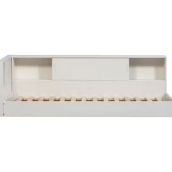 WOOOD Bed Carter Wit - 90x200 cm