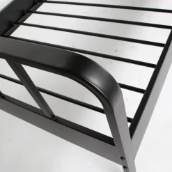 WOOOD Bed Mees Zwart - 90x200 cm