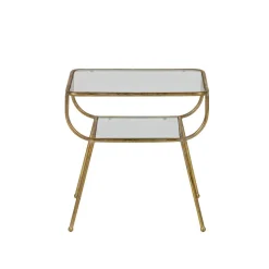 WOOOD Bijzettafel Amazing Goud - 47x40 cm