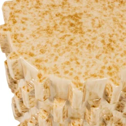 WOOOD Bijzettafel Axu Zand - Ø 35 cm