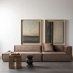 WOOOD Bijzettafel Breno Donkerbruin - Ø 30 cm