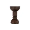 WOOOD Bijzettafel Emel Donkerbruin - Ø 46 cm