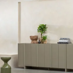 WOOOD Bijzettafel Floyd Groen - Ø 30 cm