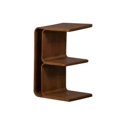 WOOOD Bijzettafel Frey Bruin - 60x32 cm