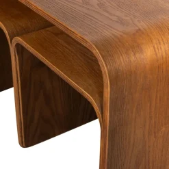 WOOOD Bijzettafel Frey Bruin - 60x32 cm