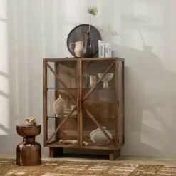 WOOOD Bijzettafel Frits Brons - Ø 30 cm