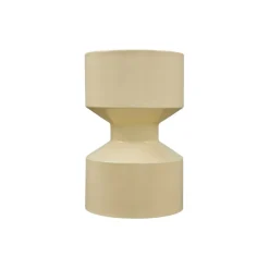 WOOOD Bijzettafel Hidde Geel - Ø 30 cm