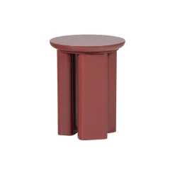 WOOOD Bijzettafel Orivo Rood / Roze - Ø 40 cm