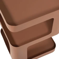 WOOOD Bijzettafel Riv Zalmroze - 35x35 cm