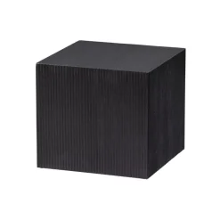 WOOOD Bijzettafel Sanne Zwart - set 2 stuks