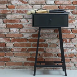 WOOOD Bijzettafel Skybox Zwart - 40x30 cm