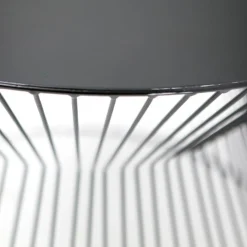 WOOOD Bijzettafel Suus Zwart - Ø 35 cm