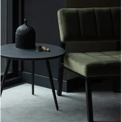 WOOOD Bijzettafel Suze Zwart - set 2 stuks