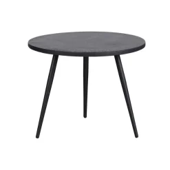 WOOOD Bijzettafel Suze Zwart - set 2 stuks