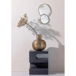 WOOOD Bijzettafel Toma Zwart - 40x40 cm