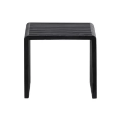 WOOOD Bijzettafel Willa Zwart - set 2 stuks