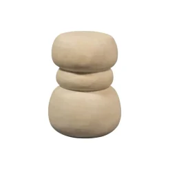 WOOOD Bijzettafel Yvo Naturel - 37x35 cm