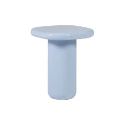 WOOOD Bijzettafel Zava Lichtblauw - Ø 50 cm