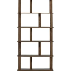 WOOOD Boekenkast Riss Bruin - 90x186x30 cm