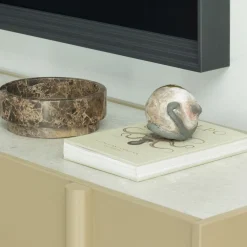 WOOOD Bovenblad Basu Grijs - 197x40 cm