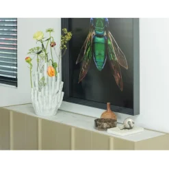 WOOOD Bovenblad Basu Grijs - 197x40 cm