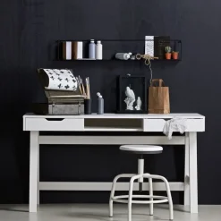 WOOOD Bureau Nikki Wit - 140x75x62 cm