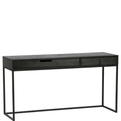 WOOOD Bureau Silas Zwart - 140x75x44 cm