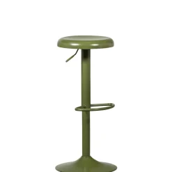 WOOOD Draaibare Barkruk Isaac Groen