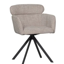 WOOOD Draaibare Eetkamerstoel Fenne Beige