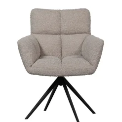 WOOOD Draaibare Eetkamerstoel Vinny Beige
